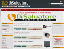 Tablet Screenshot of disalvatoremusica.it